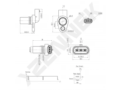 Camshaft position sensor DCS0411