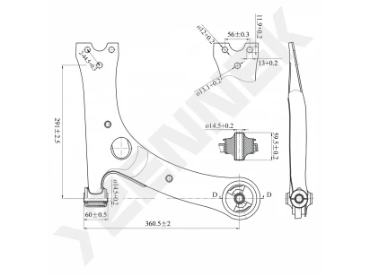 Lever DCA0294