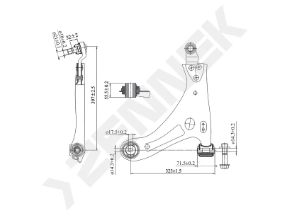 Lever DCA0366