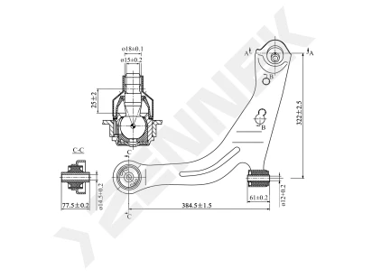 Lever DCA0368