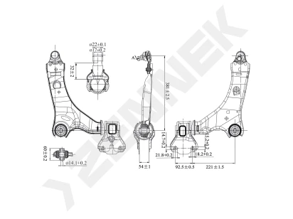Lever DCA0373