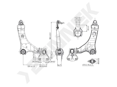 Lever DCA0374