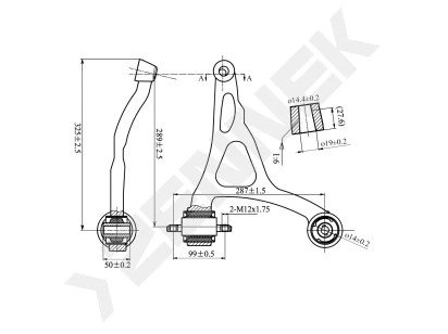 Lever DCA0377
