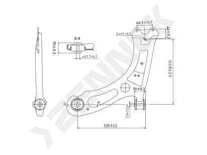 Lever DCA0379