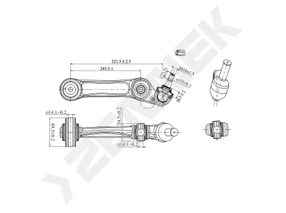 Lever DCA0384