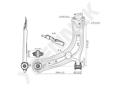 Lever DCA0386