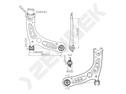 Lever DCA0391