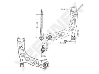 Lever DCA0392