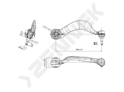Lever DCA0393