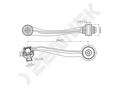 Lever DCA0398