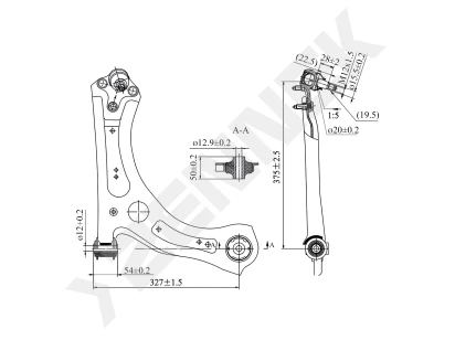 Lever DCA0411