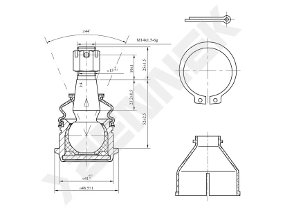 Ball joint DBJ0084
