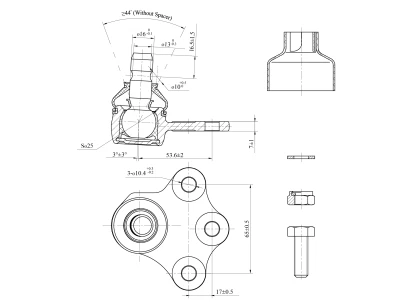 Ball joint DBJ0086