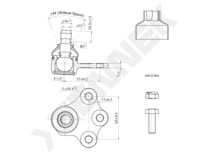 Ball joint DBJ0087