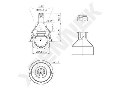 Ball joint DBJ0088