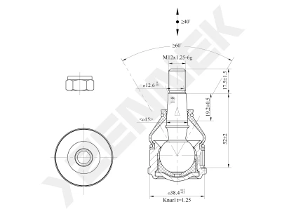 Ball joint DBJ0089