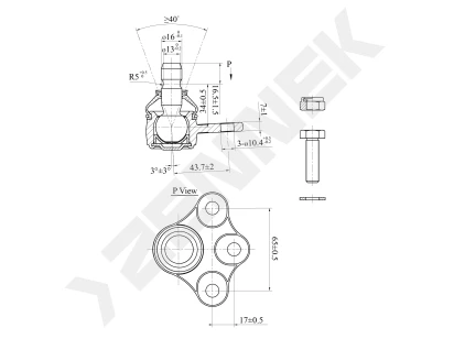 Ball joint DBJ0091