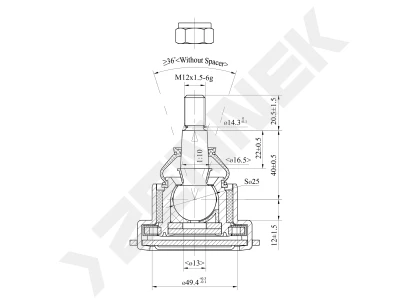 Ball joint DBJ0096
