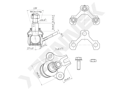 Ball joint DBJ0097