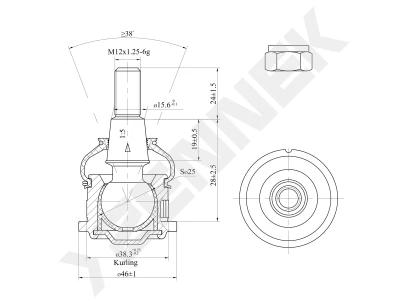 Ball joint DBJ0101
