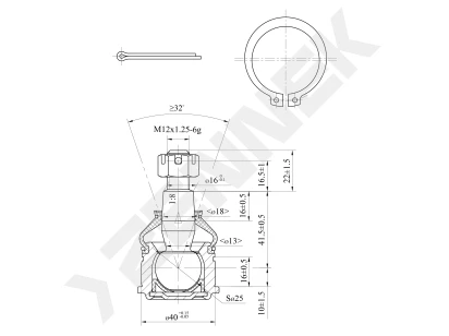 Ball joint DBJ0103