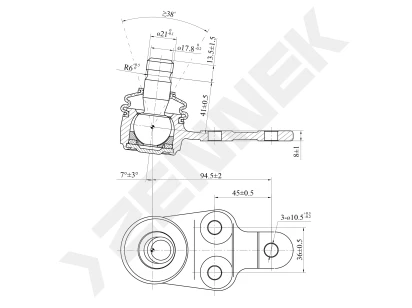 Ball joint DBJ0105
