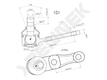 Ball joint DBJ0106