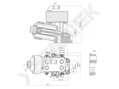 Oil filter housing DOC0034
