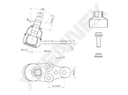 Ball joint DBJ0109