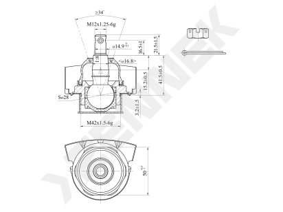 Ball joint DBJ0116