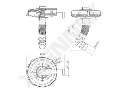Crankcase ventilation valves DOS0010