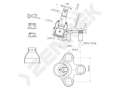 Ball joint DBJ0120