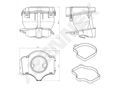 Crankcase ventilation valves DOS0027
