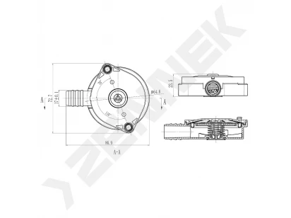 Crankcase ventilation valves DOS0030
