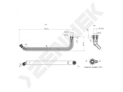 Crankcase breather hose DPV0005