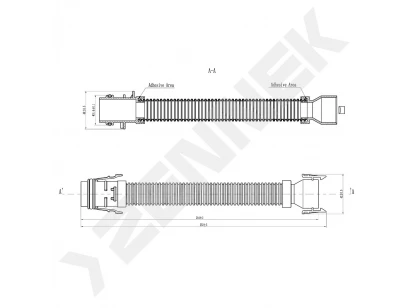 Crankcase breather hose DPV0014
