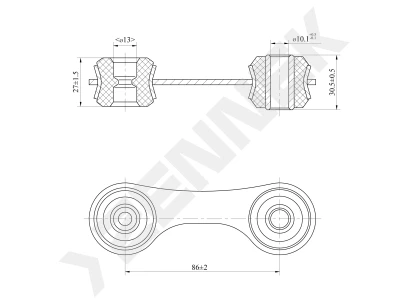 Stabilizer link DST0165