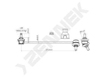 Stabilizer link DST0169