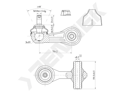 Stabilizer link DST0249