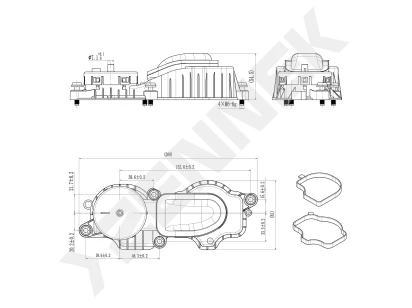 Crankcase ventilation valves DOS0025
