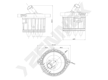 Crankcase ventilation valves DOS0006