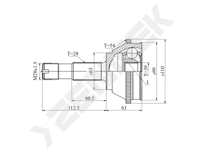 CV joint DCJ0025