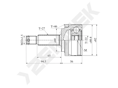 CV joint DCJ0063
