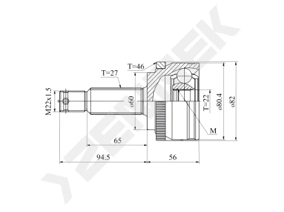 CV joint DCJ0065