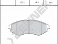 Disc brake pads DBP0239_4