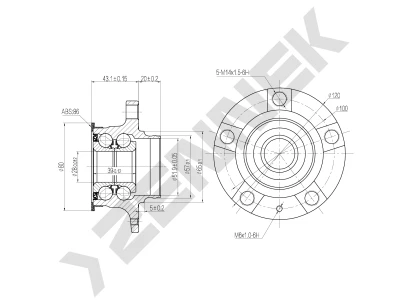 Weel hub DHB0001
