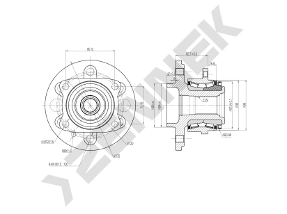 Weel hub DHB0004