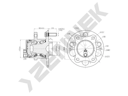 Weel hub DHB0007