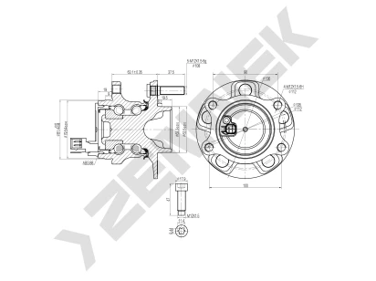 Weel hub DHB0009