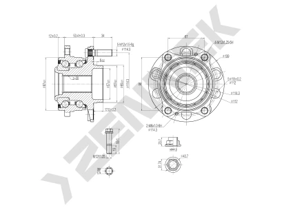 Weel hub DHB0016